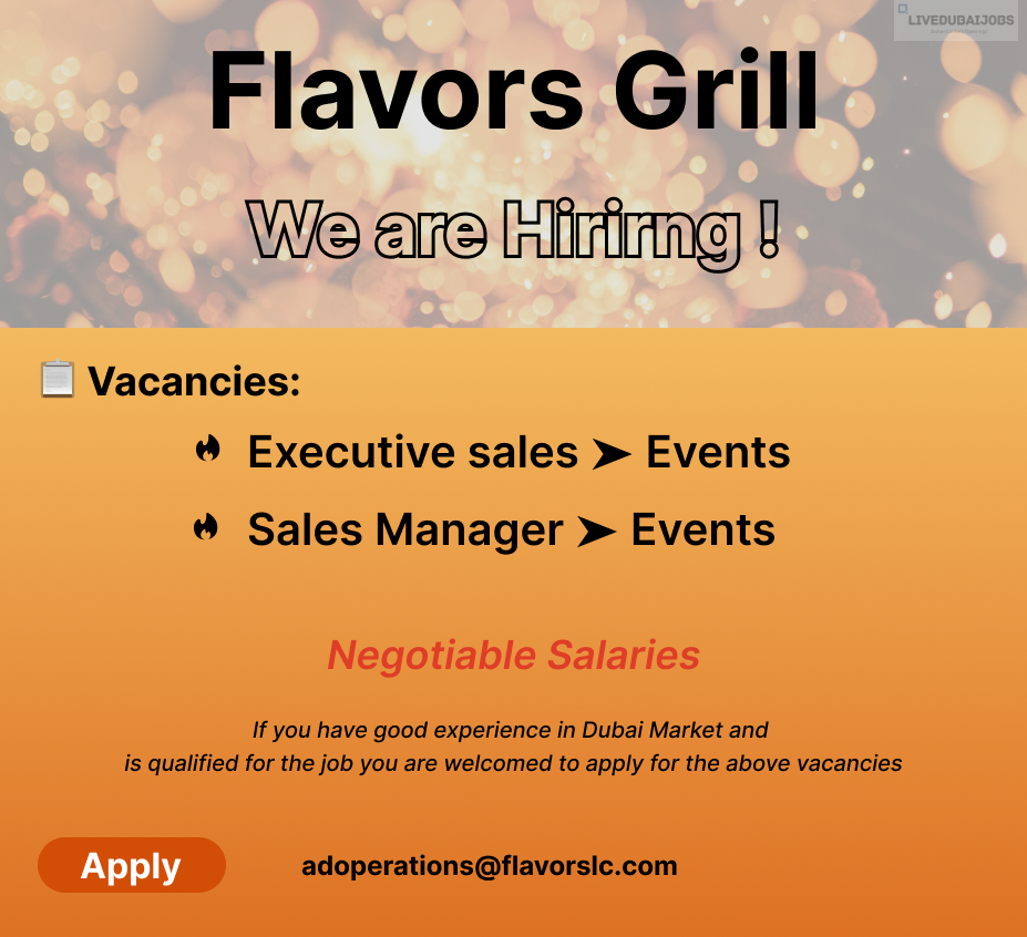 Flavors Grill Restaurant Group Careers Post