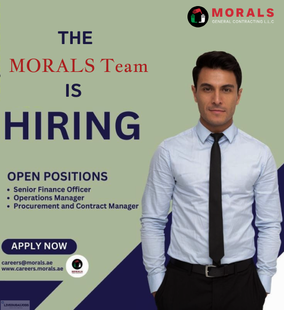 Moral General Contracting Careers Post