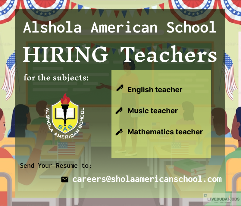 Alshola American School Careers Post