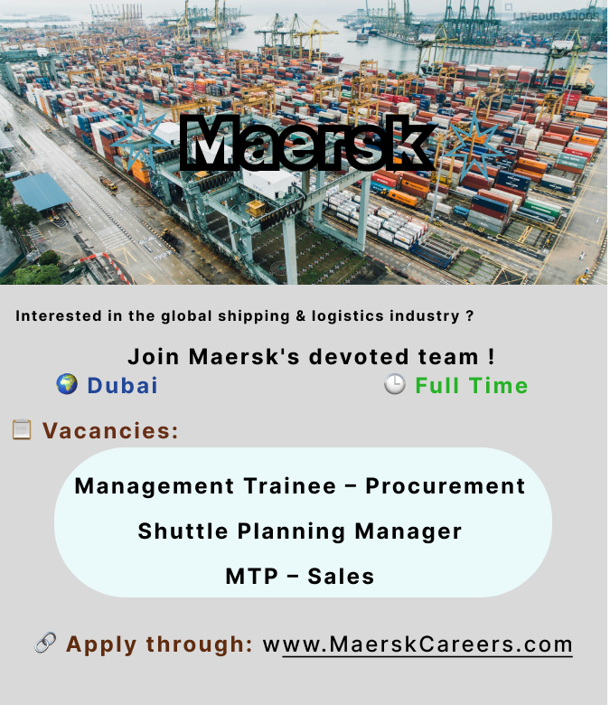 Maersk Careers Post