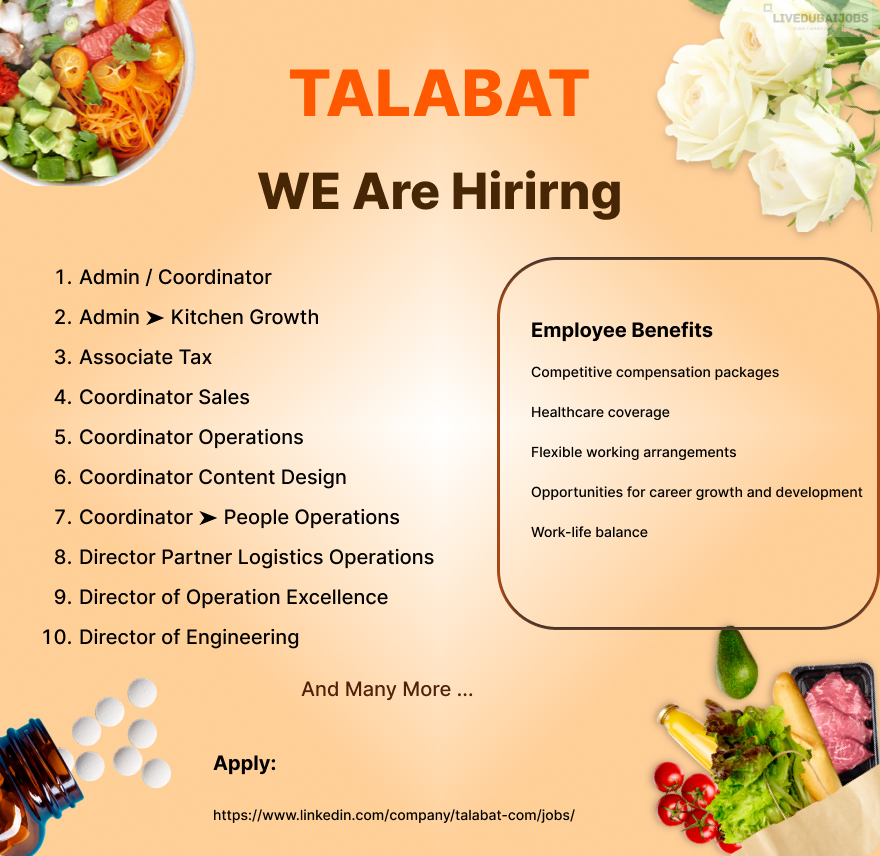 Talabat Careers  Post