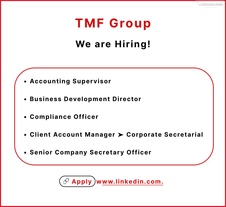 TMF Group Careers Post