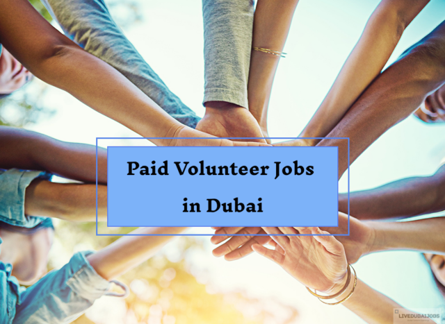 Paid Volunteer Jobs in Dubai