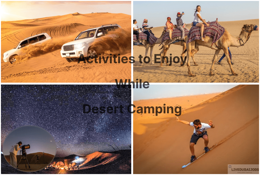 Desert Camping in Dubai