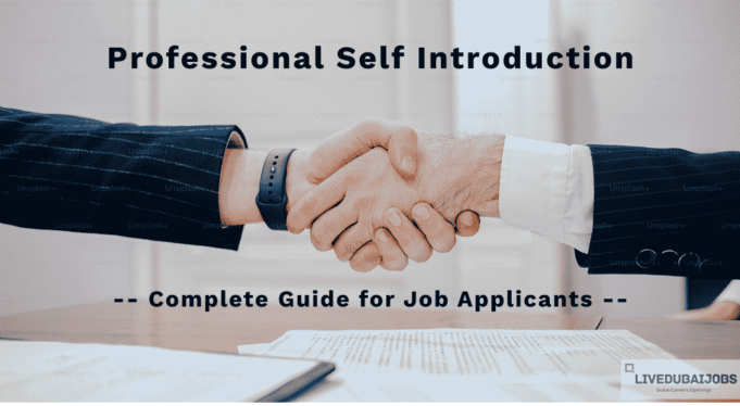 Professional Self-Introduction in UAE Job Interviews: A Complete Guide for Job Applicants